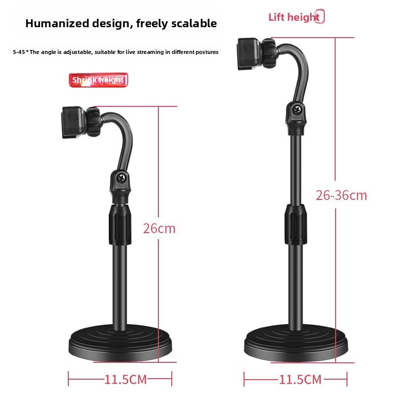 Mobile Phone Desktop Stand Universal Foldable Scalable Desktop Mobile Phone Holder Multifunction Portable Lazy Bracket
