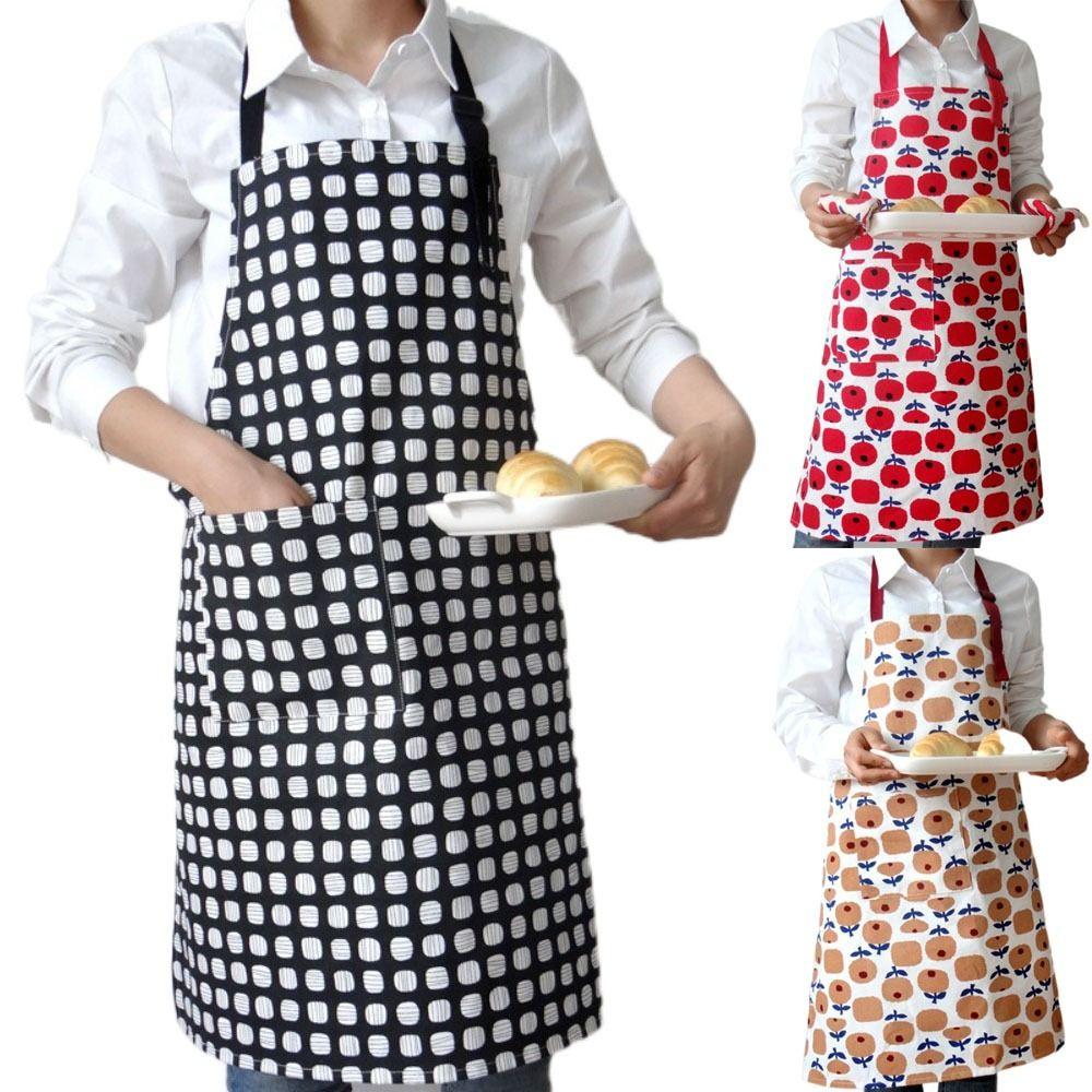 Adjustable Kitchen Aprons Long Cook Apron Fashion Chef Waiter Aprons  BBQ
