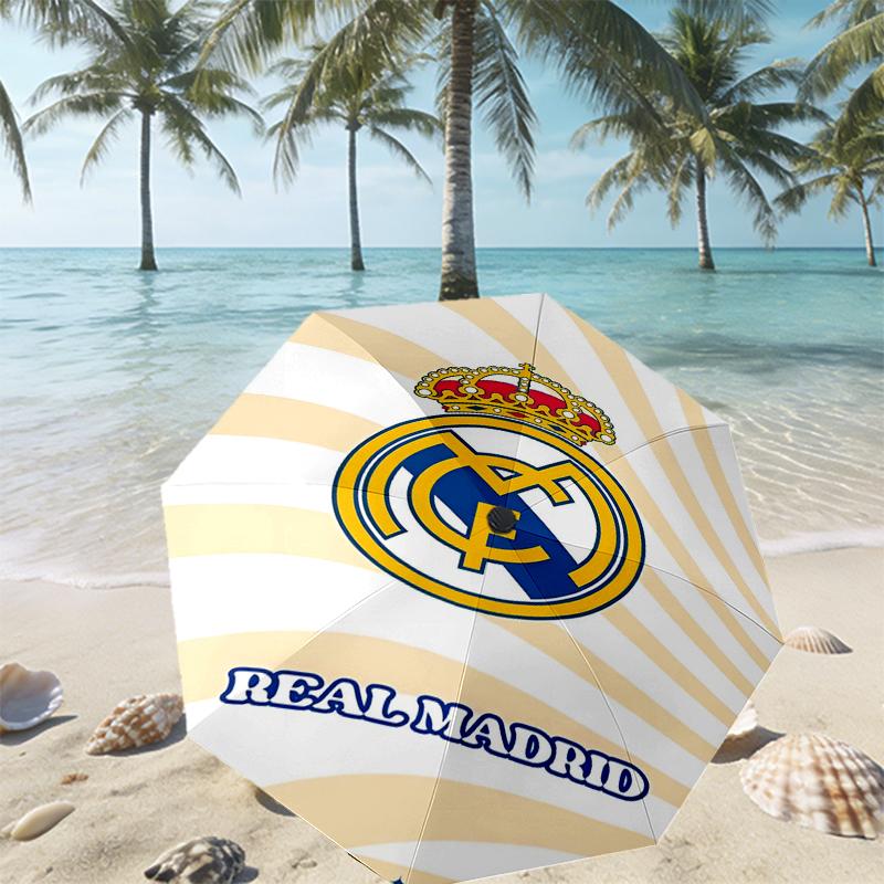 Football team Madrid Print Umbrella Automatic Opening/ Closing - Portable Foldable Design - Daily use for Travel/Outdoor - Gift for Birthday