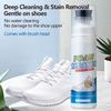 100ML Portable White Shoe Foam Cleaner Shoe Cleaner With Brush Shell Shoes Sneaker Cleaning Accessories Shoes Cleaning Agent