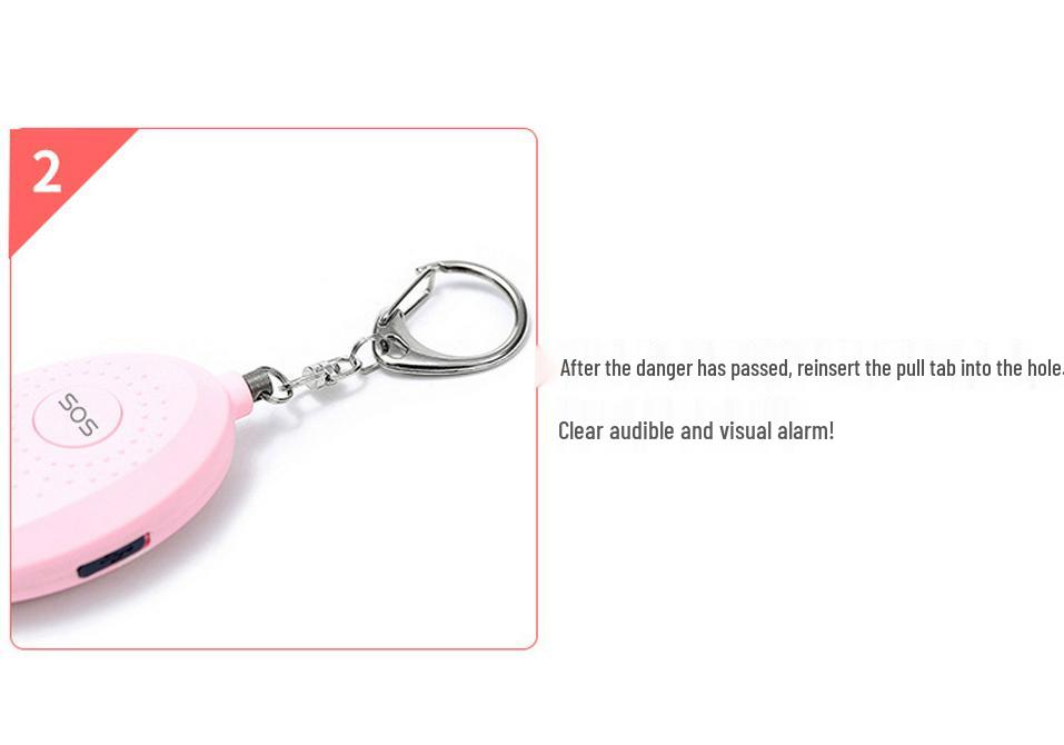 Personal Anti-Wolf Alarm - Security Device for Personal Safety and Anti-Robbery Protection