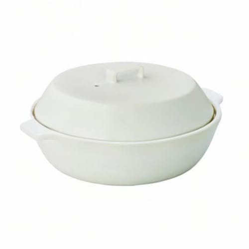 KINTO KAKOMI IH Earthenware Pot, 2.5L, White, Gift, 25192