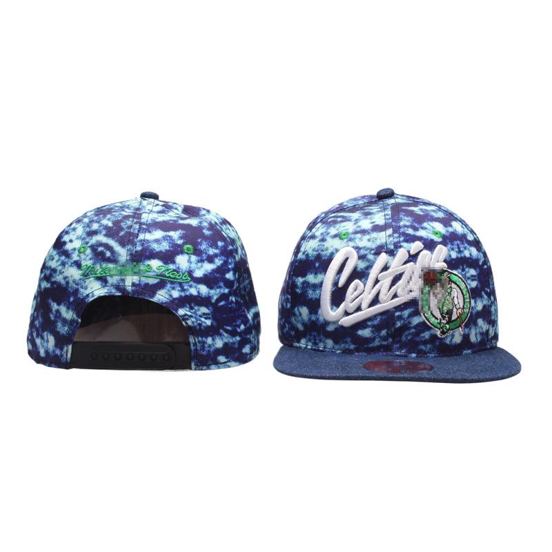 Embroidered Flat Brim NBA Cap for Men & Women - New American Hip Hop Style