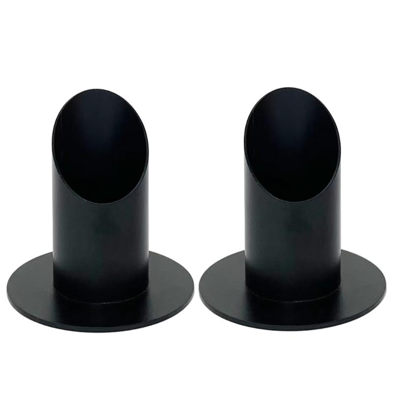 

Набор из 2 держателей для крестильных принадлежностей для украшения стола, подставка для причастия чёрный