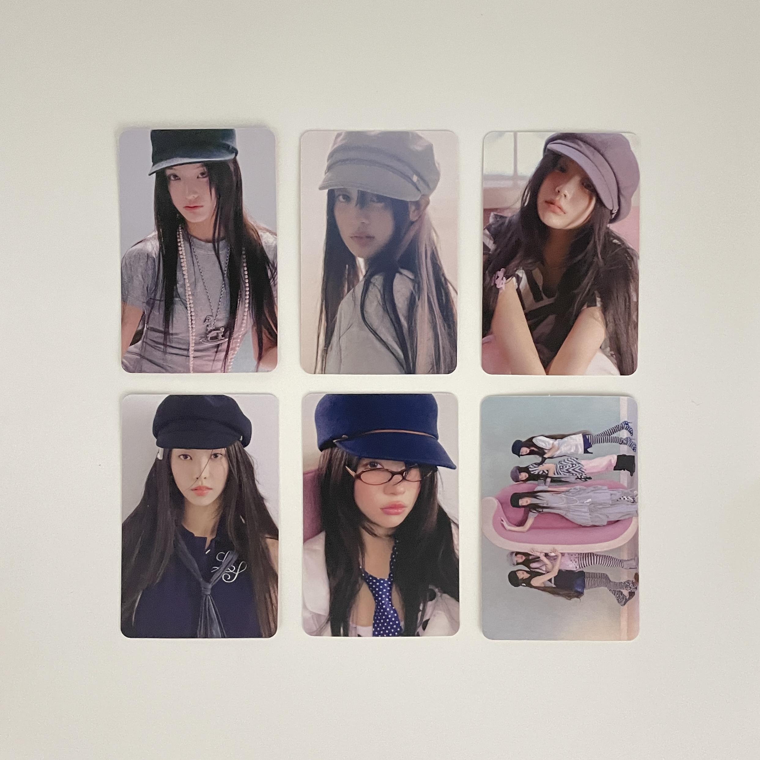 [В НАЛИЧИИ] Illit - Набор фотокарточек Pob для Bomb Applemusic 6 PHOTOCARD SET