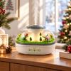 Miniature Aroma Humidifier for Home Desk and Bedroom, Decorative Small Humidifier