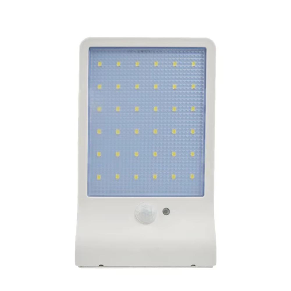 Solar Powered Waterproof Solar Wall Light 450LM 3.5W LED Solar Light PIR Sensor Aluminum Solar Street Light Garage Area