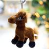 Simulated Horse Plush Toys Creative Year of The Horse Mascot Pendant Doll Home Decoration Zodiac Horse Hanging Decoration