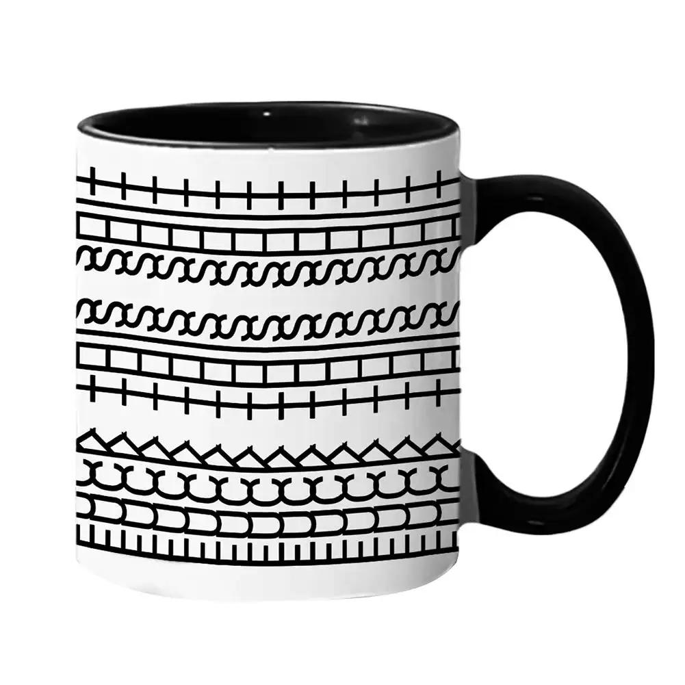 1 pcs Cute Ceramic Coffee Mug Insulated Reusable Cup W0Q4