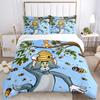 Tom Jerry Honey Hunt Print 3Pcs Bedding Setduvet Cover With 2 Bedropillowcase Home Birthday Gift