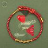 Red String Bracelet: 2025 Year of the Snake To Dragon Transformation, Hand-Woven Eight-Strand Unisex, Chinese Style Gift.