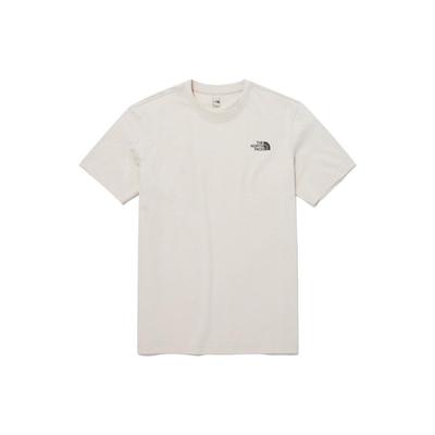 The North Face T Shirt Unisex Ecru NT7UP47C