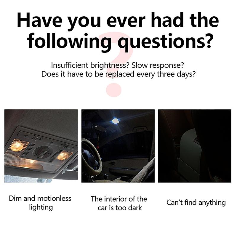 1Pcs  Car Interior Reading Universal Accessories Led 24/36/48Leds Options Lamps Ceiling Lights Dome Lamp