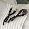 Vintage Elegant Flower Hairpins For Women Girls Ponytail Twist Hair Clips Fashion Shark Clip Exquisite Hair Accessories Gifts