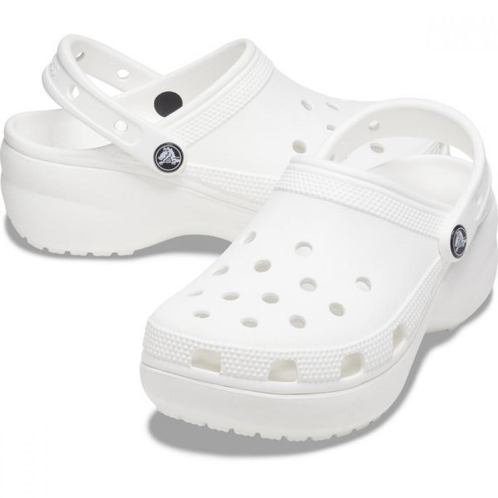 Crocs Classic Platform Clog Collection 6 Types 206750 100 206750 001 206750 3yf 206750 6ur 206750 2y2