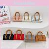 Kids Pu Mini Shoulder Bag For Girls With Simple Style And Card Slots