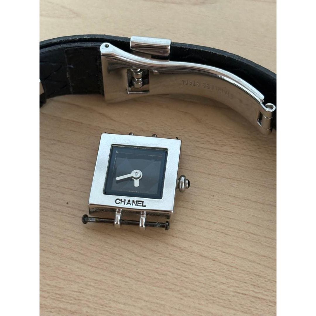 Used CHANEL square watch made in 1993