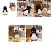 Adorable 25cm Plush Owl With Eye Mask And Fluffy Penguin Soft Toy For Girlfriend Birthday Gift