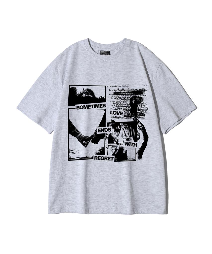 ELIMENO El Regret Short Sleeve T-Shirt Melange