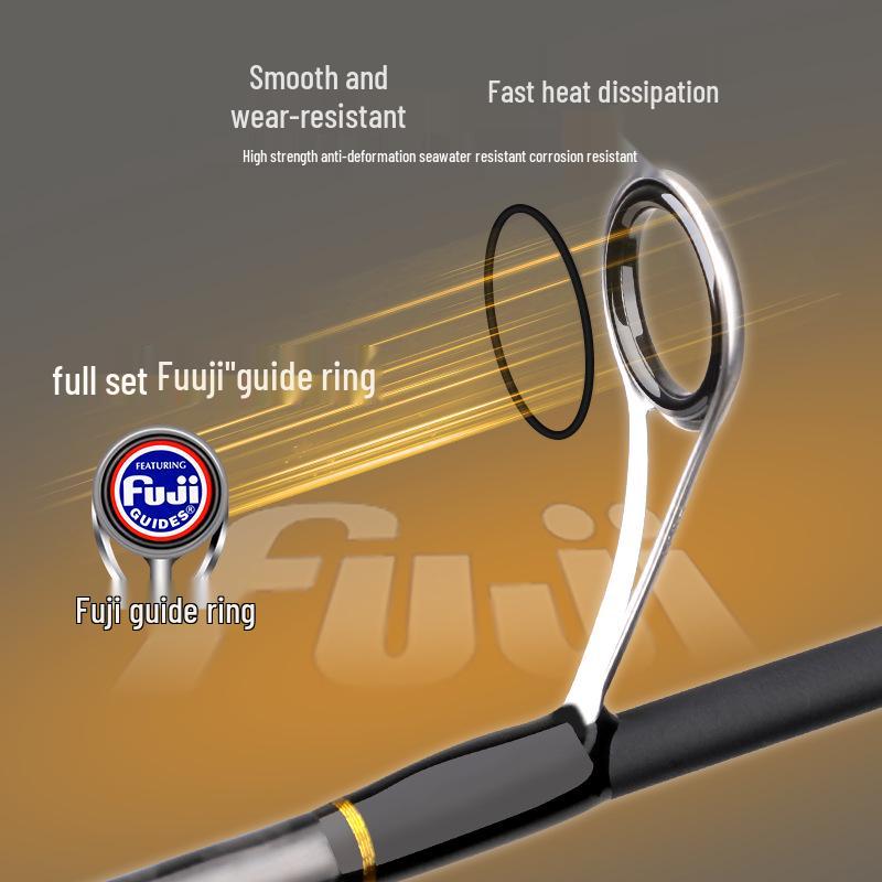 Ultra-Light Micro Lure Mackerel Rod with Soft Action and Fuji Guides