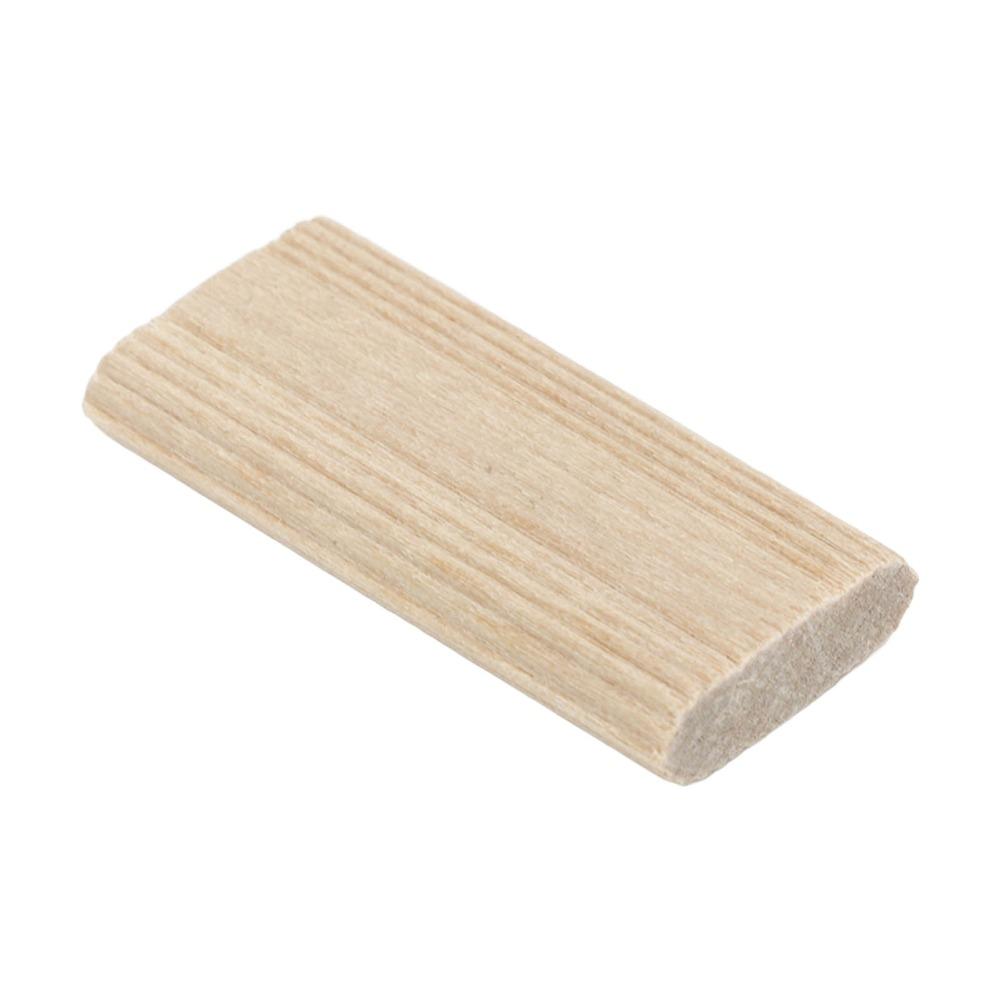 100pcs Movable Design Beech Wood Tenon 6mm x 40mm x 20mm Wooden Tenon Stopper Domino Tenon  Crafting