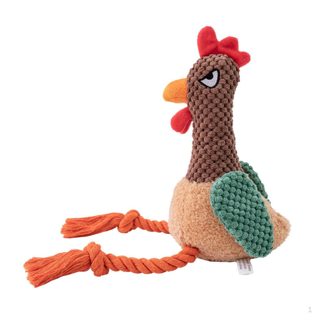 Squeaky Chewable Dog Toy, Sturdy And Bite-resistant, Interactive Fun, for . Chicken.
