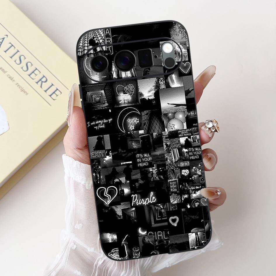 For Google Pixel 10 Case Pixel 10 Pro Cover Cute Rabbit Panda Cat Soft Silicone Matte Phone Cases For Google Pixel10 Pro XL Etui