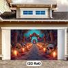 2D Day of the Dead Skulls Print Backdrop for Dia de los Muertos Celebrations