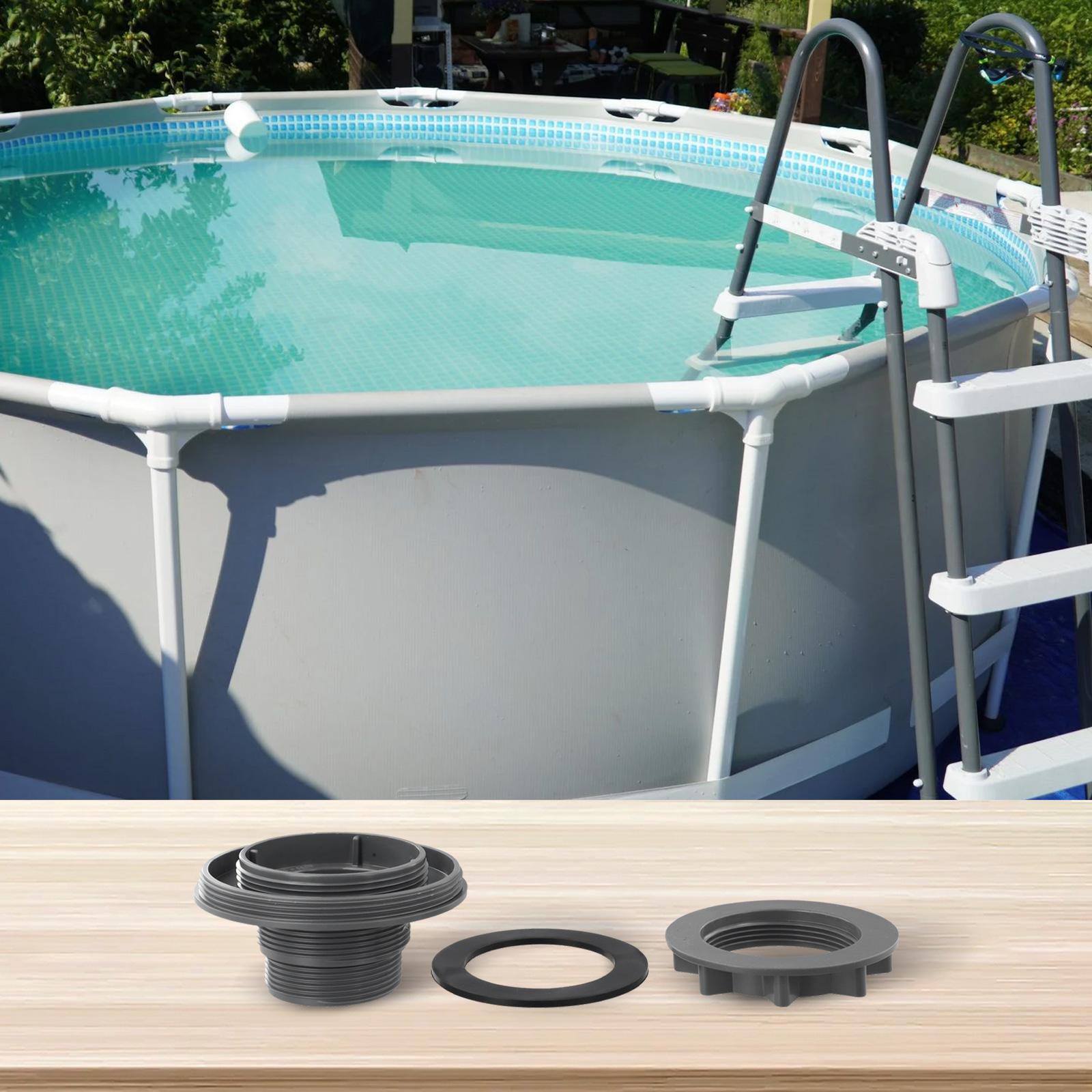 

Strainer Connector Kit Pool Hose Connector Compatible With 26341W Compatible With 26375EH Easy Installation For Pool Maintenance China Mainland