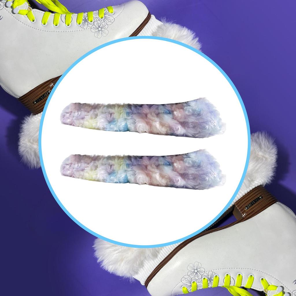 Ice Skate Blade Covers, Comfort Soft Hockey Soakers, Skating Blade Guards Protector for Youth Adults Ice Skates Figure Skating
