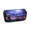 Fortnite Cartoon Lightweight Flip Top Pencil Pouch, Unisex Kids Aged 6-14 Light Portable Student Stationery Storage Case
