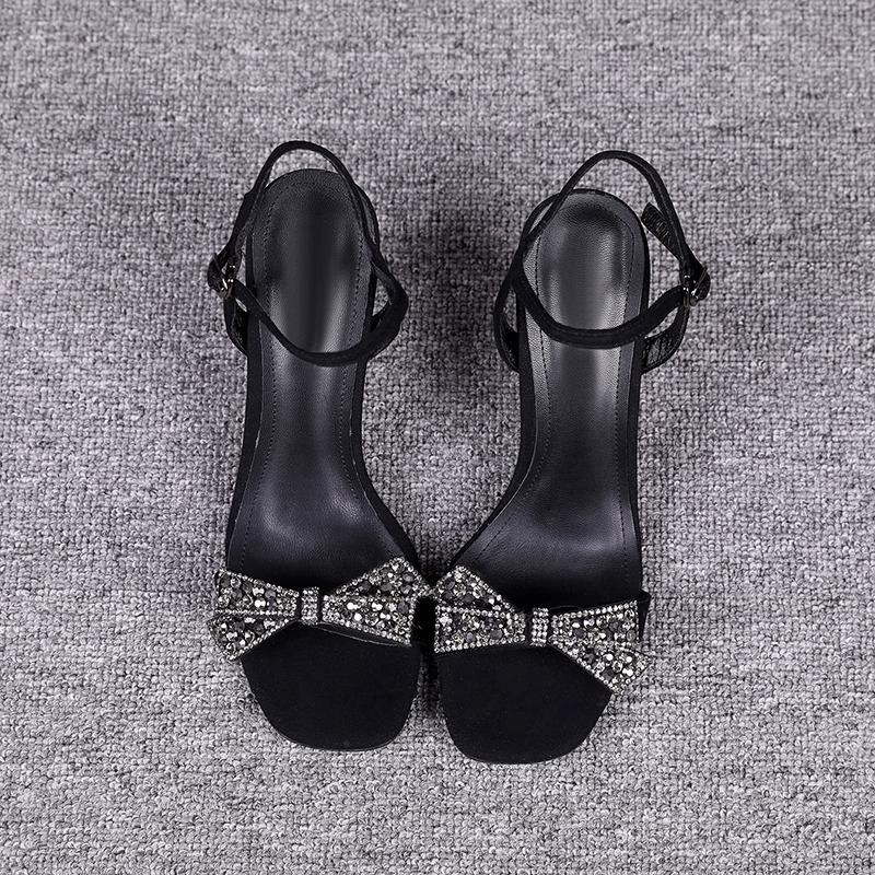 Women's Summer Sandals Ladies Luxury Elegant Black Casual Barefoot Outdoor Wedge High Heeled Open Toe Shoes For Women Trend 2025
