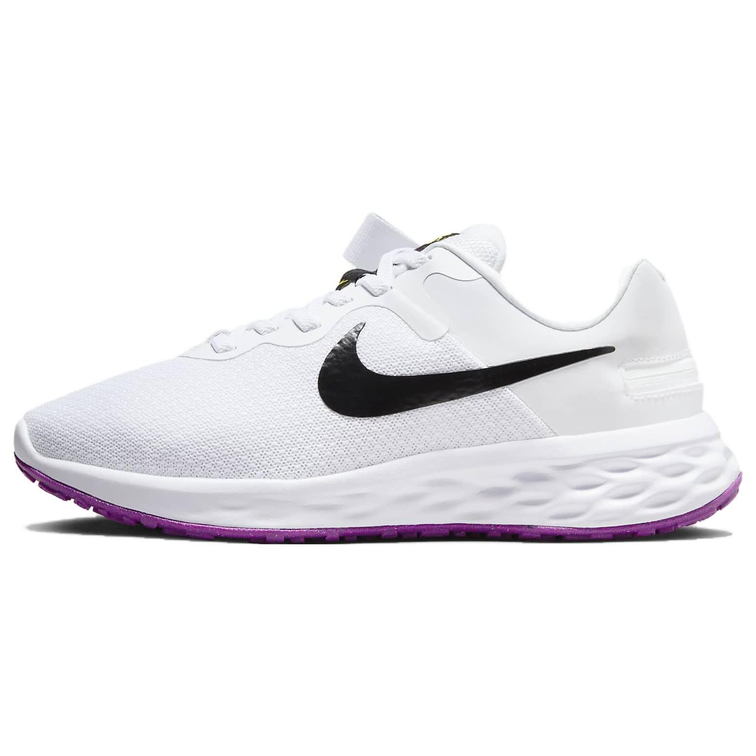 

Nike Revolution 6 FlyEase Next Nature White Black Purple Women s DC8998-101 44