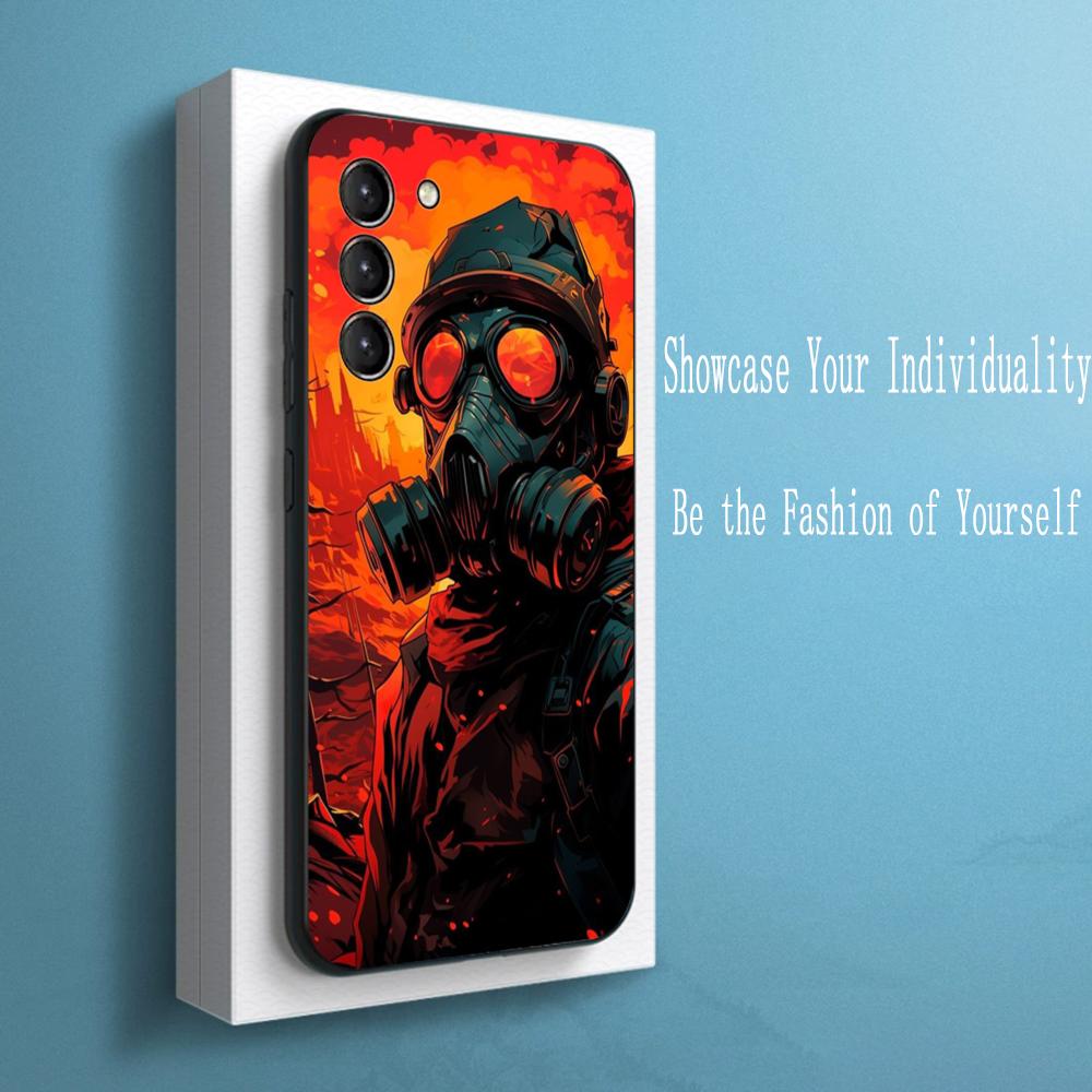 

Stalker 2 hot Game design ins Phone Case For Samsung Galaxy S25 S24 S23 S22 S21 S20 Plus Ultra Note20 Limited Soft Black Samsung S23