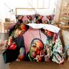 Vintage Bad and Boujee Stir Fry Migos Hit Song Graphic Hip Hop Bedding Set Duvet Cover With 2 Pillowcases Youth Bedroom Decor