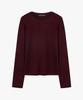 38COMEONCOMMON Silky Touch Slim Long Sleeve (Burgundy)