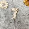 Gold 3D Number Cake Candles Suitable For Birthday Party Decoration Birthday Decoration Cake Decorating Tools