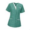 Scrubs Top for Women Soft T Shirt SPA Hotel Worker Cosmetology Pet Shop