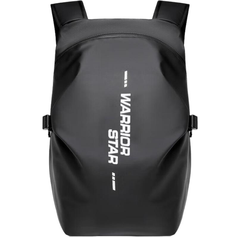 New Warrior Polyamide Backpack Unisex Black H23B06U5115401