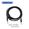 Replacement Nylons Braideds Gaming Headsets Sound Cable for GProX G433 G233 with Inline Controls