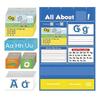 Alphabet Learning Pocket Chart Toddlers 1-3 ABC 26 Letters Learning Wall Chart Classroom Preschool Handwriting Practice Letter Tracing Circle