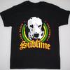 SUBLIME Lou dog Band Manica Corta Tutte le Taglie Nero T-Shirt Unisex.webp