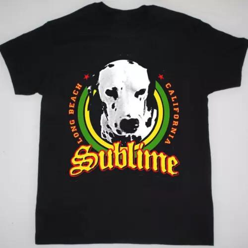 SUBLIME Lou dog Band Short Sleeve All Size Black Unisex Tee Shirt.webp S разноцветный