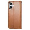 For iPhone 17 Case Wallet Stand Leather Phone Cover with Wrist Strap