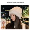 Women's Winter Plush Knit Hat with Ear Protection - Newcomer Exclusive