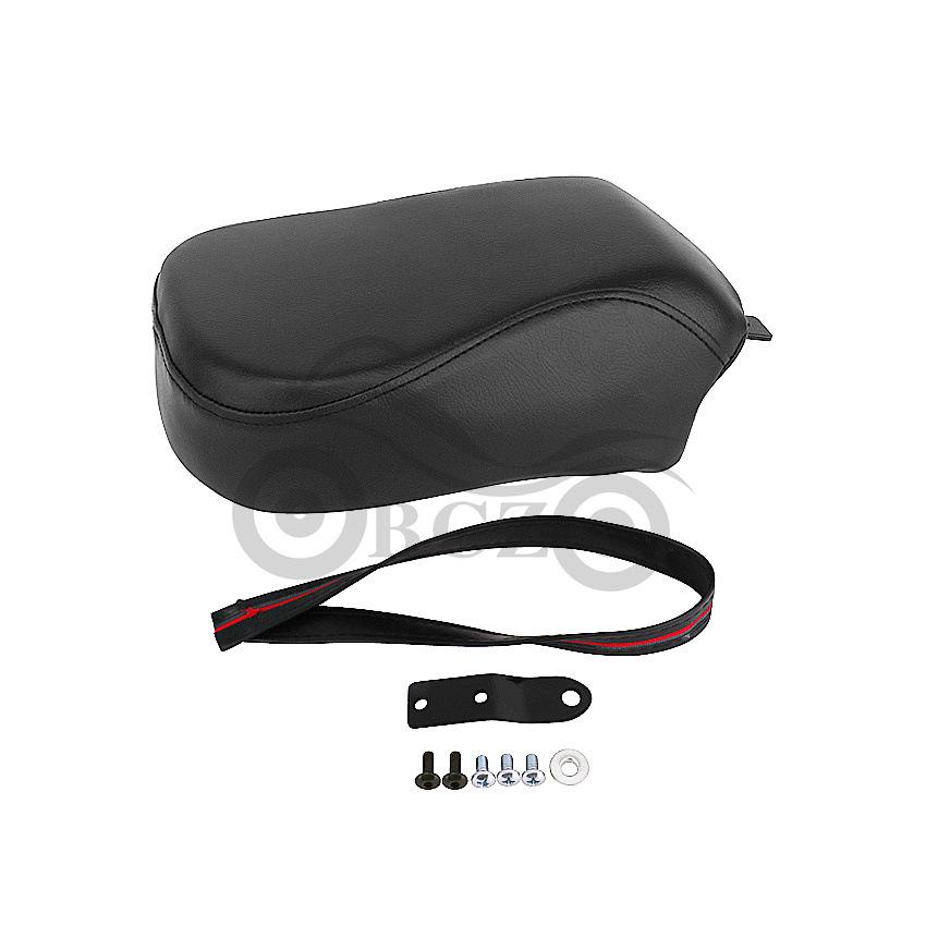 Harley XL883/XL1200/X48 Rear Seat Cushion & Passenger Bag Rear Seat Cushion