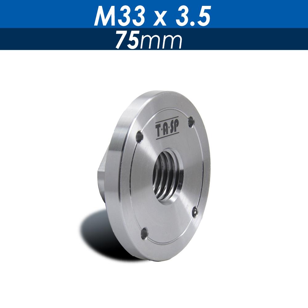 Wood Lathe Face Plate Steel Faceplate Flange with M33 x3.5mm 1"/8TPI M18 -2.5mm Thread Woodworking Turning Tools Accessories