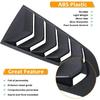 For Ford Mustang 2015 2016 2017 2018- ABS Plastic Rear Window Quarter Louver Cover Side Vent Trim Car Adhesive Accessories