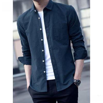Veste chemise en jean tendance ample à manches longues pour homme pour le printemps et l'automne
