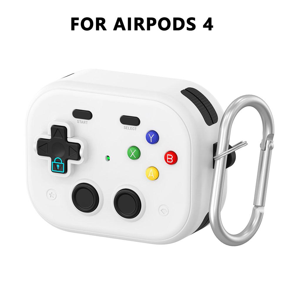 3D Game Console Protective Case For AirPods Pro 3 Cases Cover Liquid Silicone Design Earphone Protective Case With Cleaner Kit